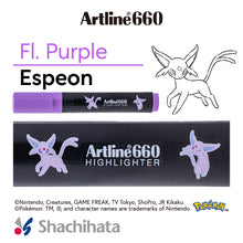 Pokémon x Artline Highlighter Set (Eevee)