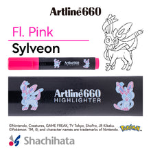 Pokémon x Artline Highlighter Set (Eevee)