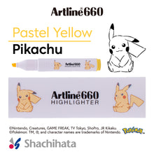 Pokémon x Artline Pastel Highlighter Set
