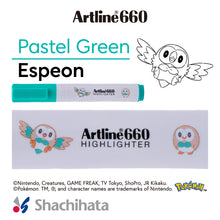 Pokémon x Artline Pastel Highlighter Set