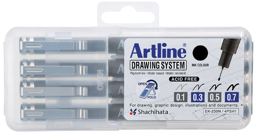 Artline Drawing System Case Set 1
