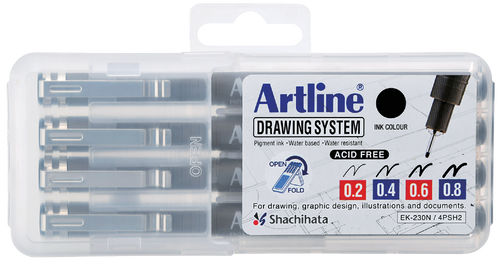 Artline Drawing System Case Set 2