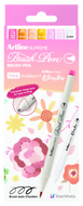 Artline SUPREME Brush Pen 6 Color Set 2