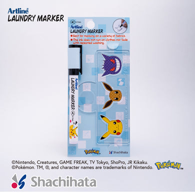 Pokémon x Artline EK-750 Cloth & Laundry Marker
