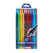 Artline Supreme Colouring Pen 20 Colours Box Set