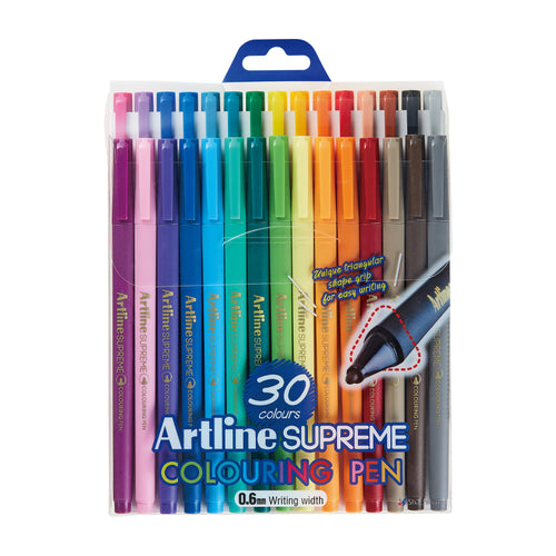 Artline Supreme 彩色筆 30 色套裝