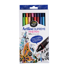 Artline Supreme Fine Pen 20 Colours Box Set