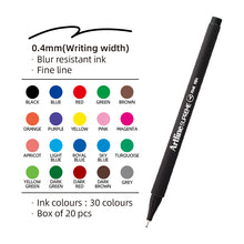 Artline Supreme Fine Pen 20 Colours Box Set