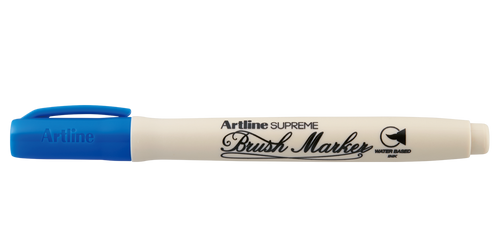 Artline SUPREME Brush Marker — Blue