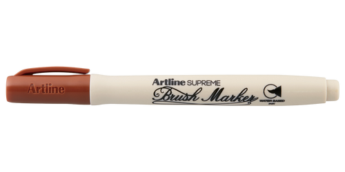 Artline SUPREME Brush Marker — Brown
