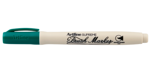 Artline SUPREME Brush Marker — Dark Green