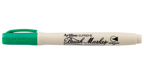 Artline SUPREME Brush Marker — Green