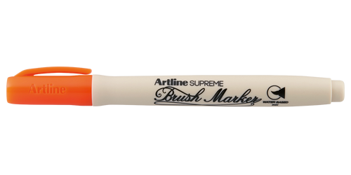Artline SUPREME Brush Marker — Orange