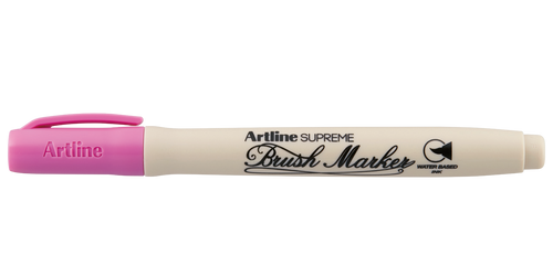 Artline SUPREME Brush Marker — Pink