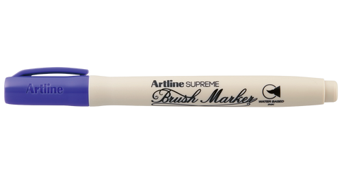 Artline SUPREME Brush Marker — Purple