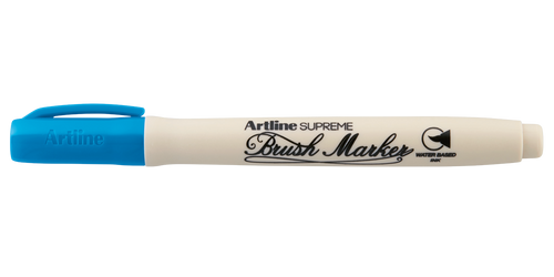 Artline SUPREME Brush Marker — Sky Blue