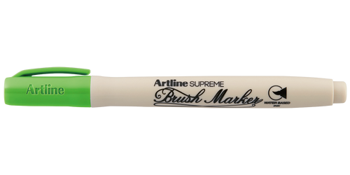 Artline SUPREME Brush Marker — Yellow Green
